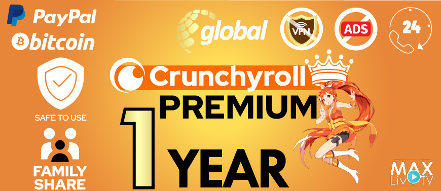 [1 Year] Legit Crunchyroll Premium MegaFan 4K | Guaranteed (Not Hacked)