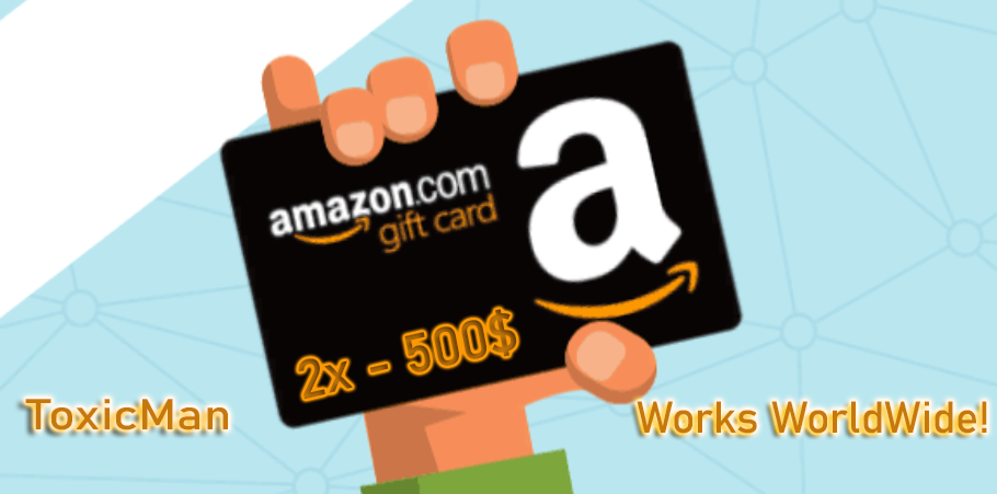 2x Amazon Gift Card [1,000$] - 16x Digit Code Redeem