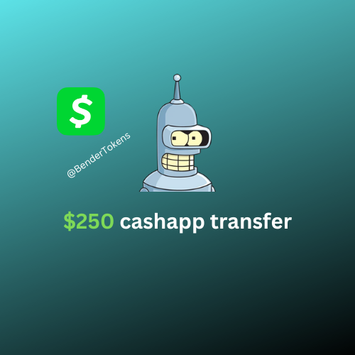 Cashapp $250 transfer
