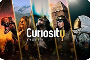 Curiosity Stream HD (Full replacement Warranty) 12 Months