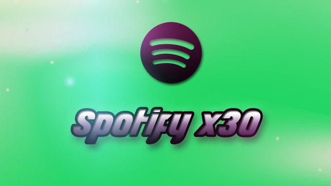 Spotify X30 0.04$
