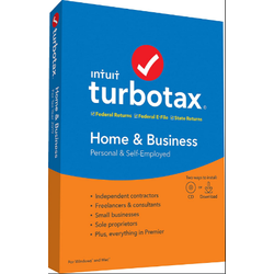 TurboTax Home & Business 2019 + State 2019 Tax Software Fast DELIVERY