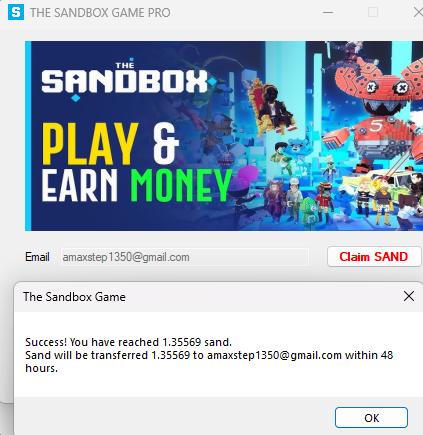 How to Get Free Assets in The Sandbox