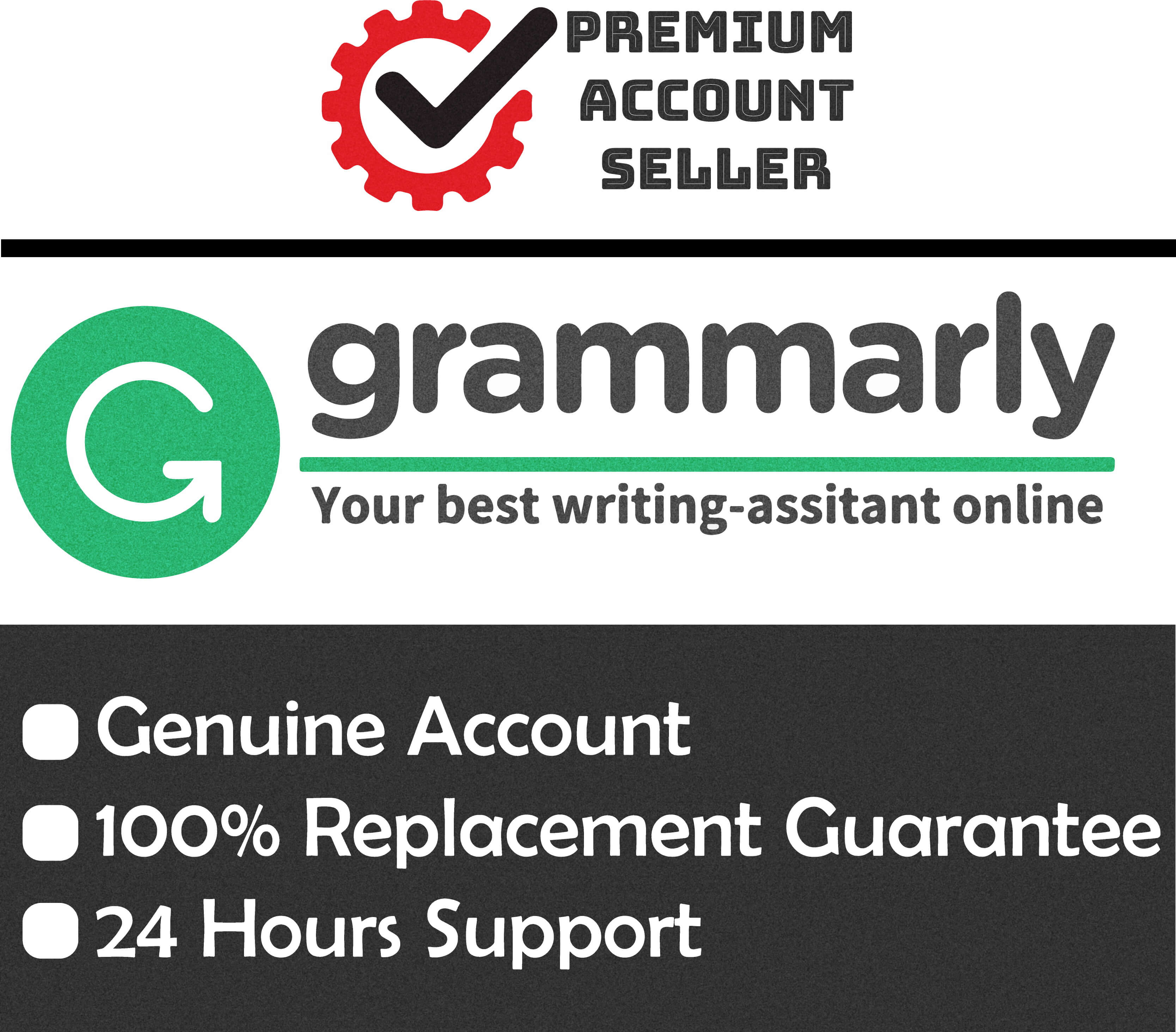 Grammarly Premium - 1 Year  ( On your own email )