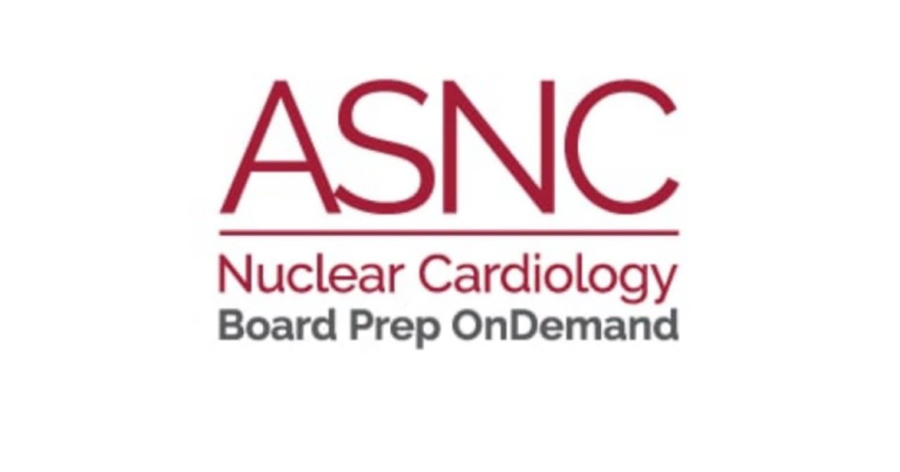 ASNC Nuclear Cardiology Board Prep OnDemand 2019
