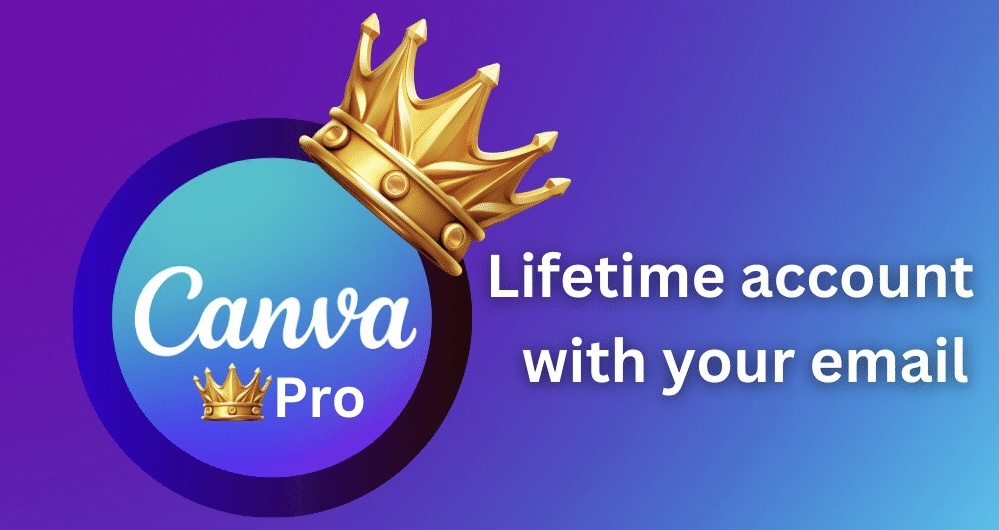 Canva Pro l Lifetime warranty