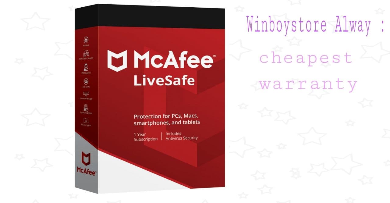 McAfee Livesafe 2020 - 9 YEARS 1 PC key