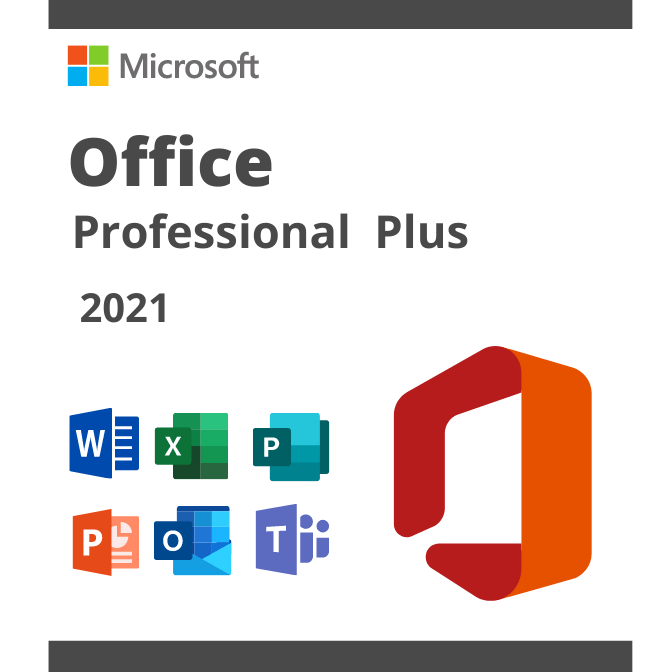 Office 2021 pro plus Email Bind Lifetime keys (For Windows)