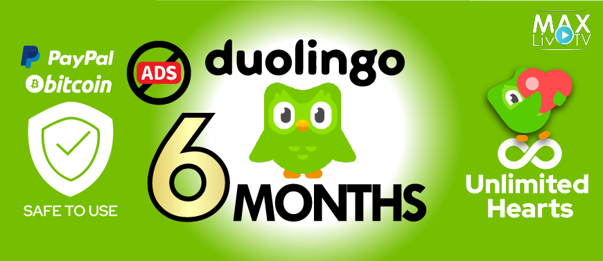 [6-Months Private] Duolingo Super Individual Upgrade | Activation Invite code | 100% legit upgrade
