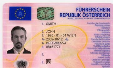 Austria PSD Pack ( DL, ID, Pass, Bills )