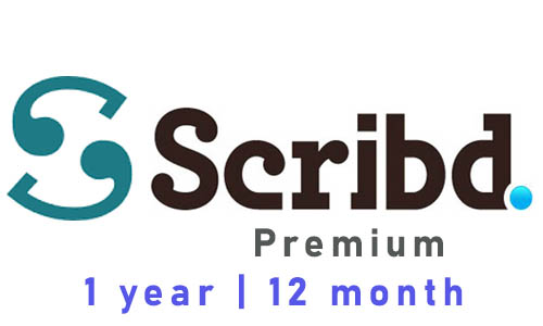 Scribd Premium Account 12 months