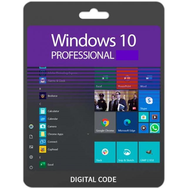 Microsoft Windows 10 Professional- Activation Code
