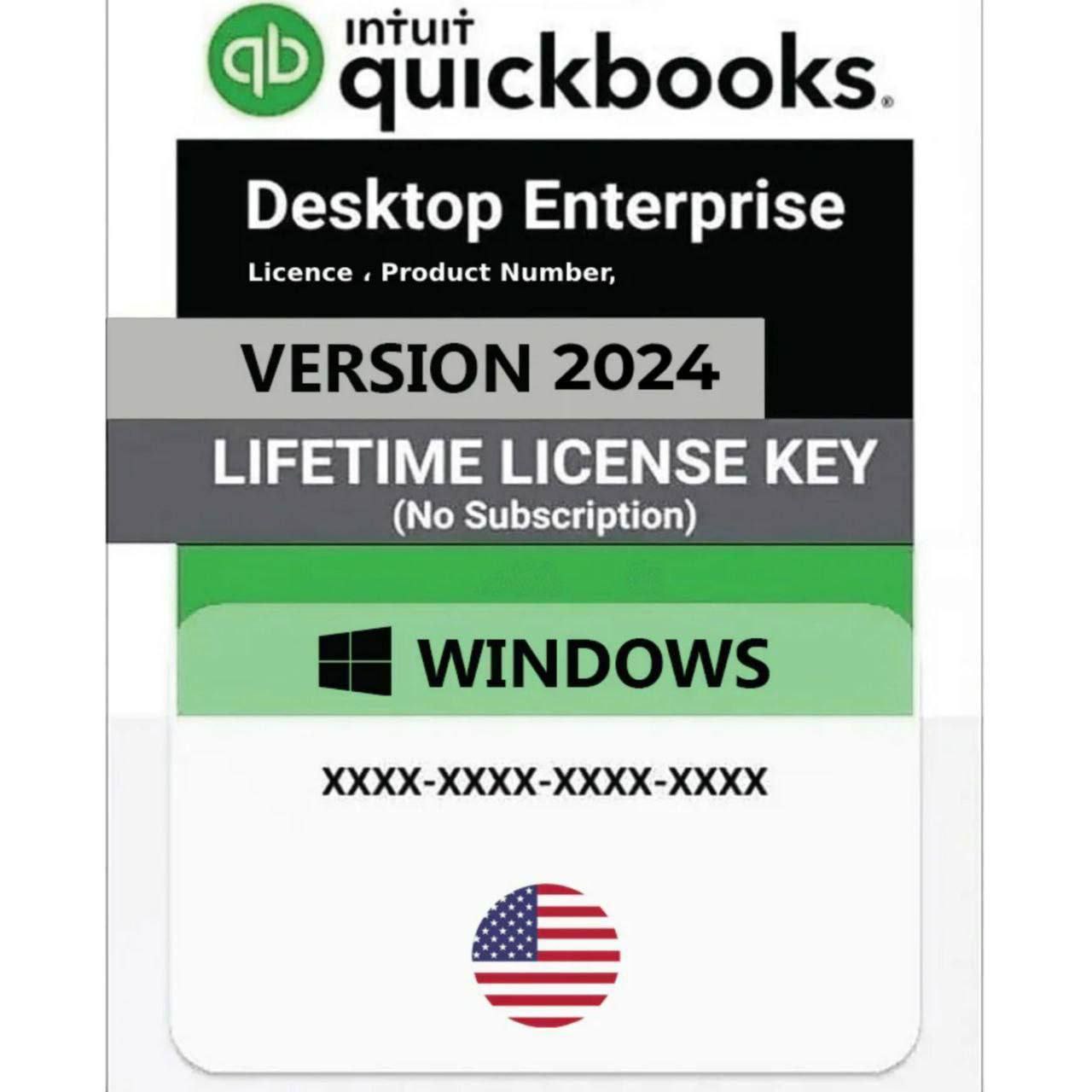 Quickbook 2024 Enterprise ( US) , Lifetime for window
