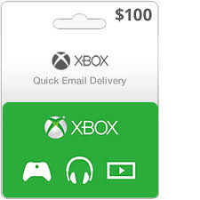Xbox Gift card 100$