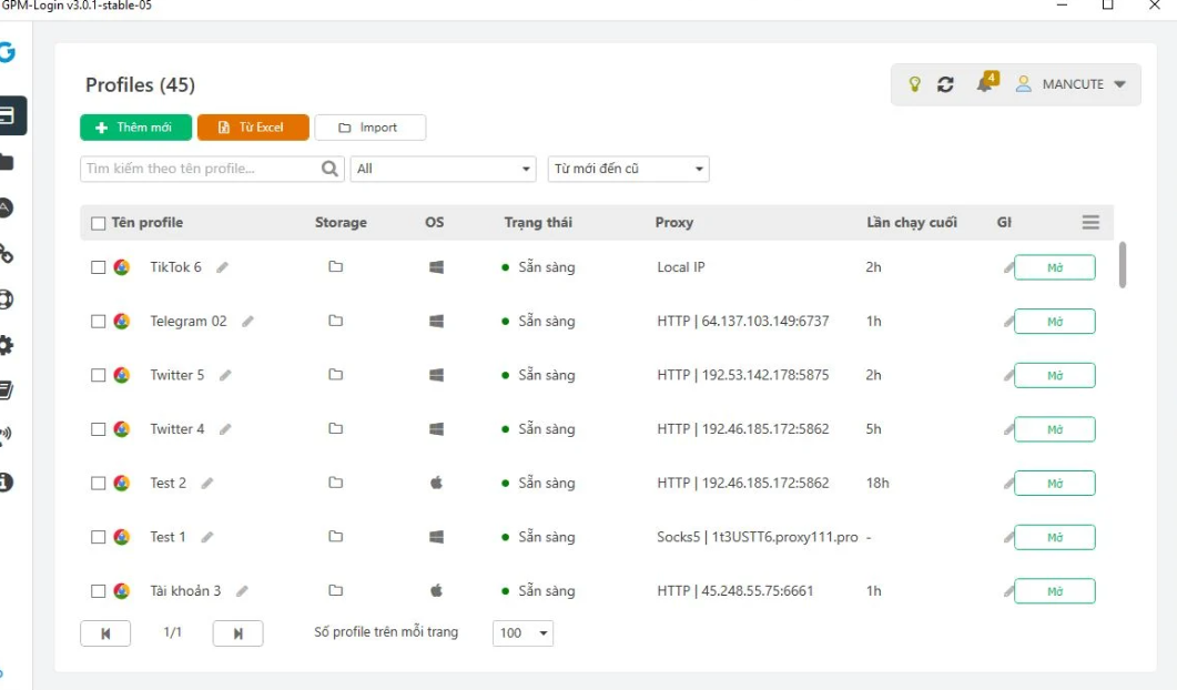 GPM Login Antidetect Browser