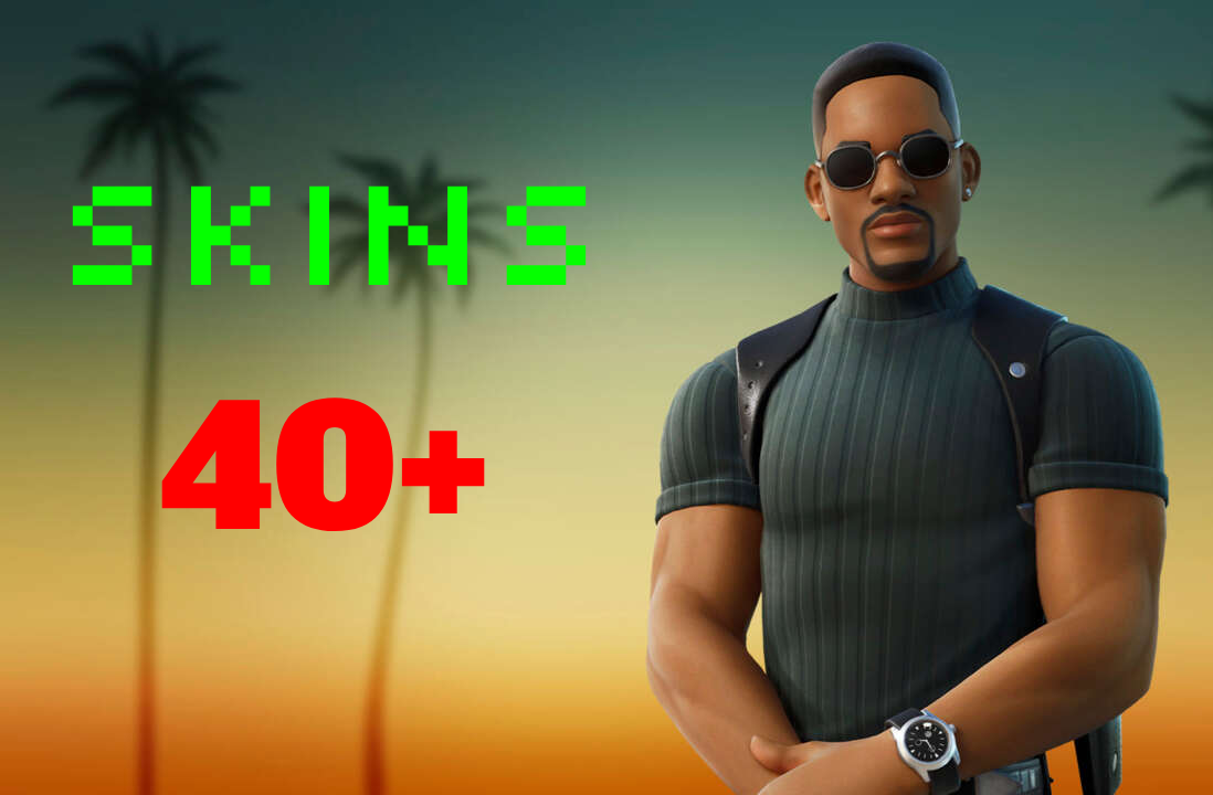 Fortnite skins 40+