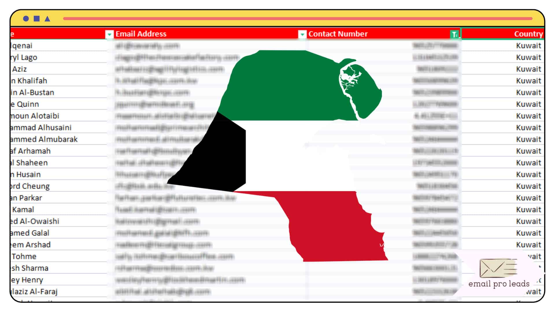 200k Kuwait Email Database [2025]