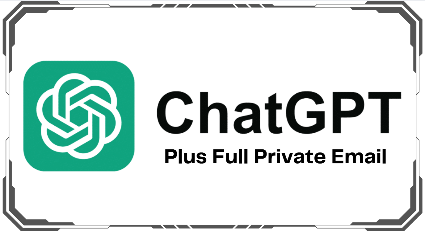 Chat GPT Plus Private Account - Full email access