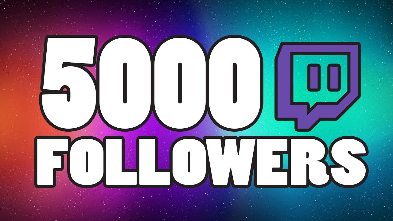 Twitch Account with (5000) Followers 5K instant delivery Full Data Change