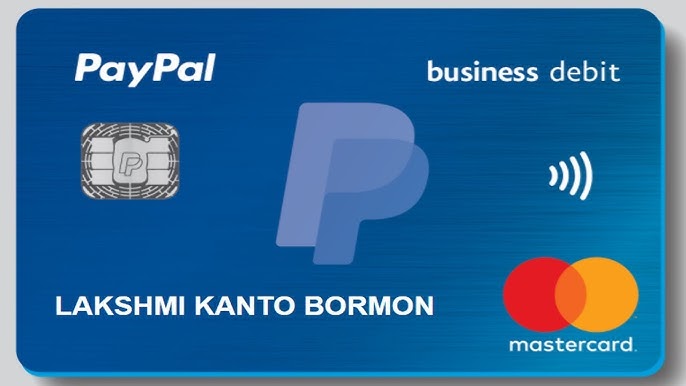 PAYPAL VERIFICATION VIRTUAL CARD "VISA"