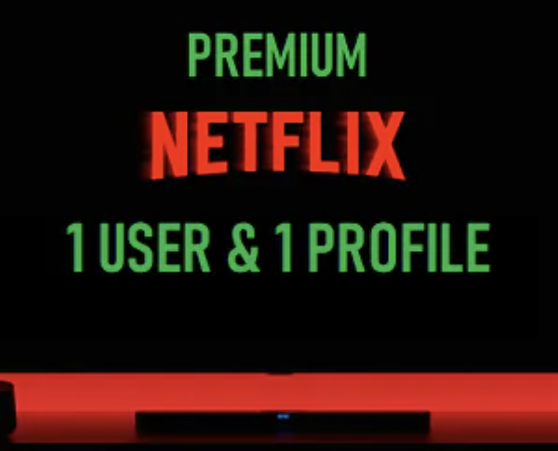 Netflix Premium 4K UHD (Private Profile + PIN) 12 month