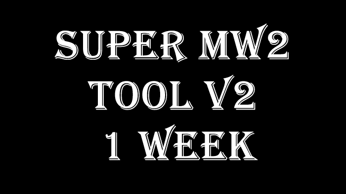 MW2 SUPER Tool V2 key for 1 Week