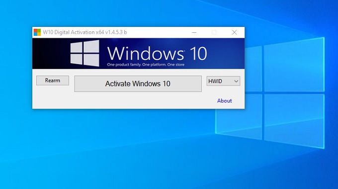 Permanent License Windows 10 – W10 Digital Activation 1.4