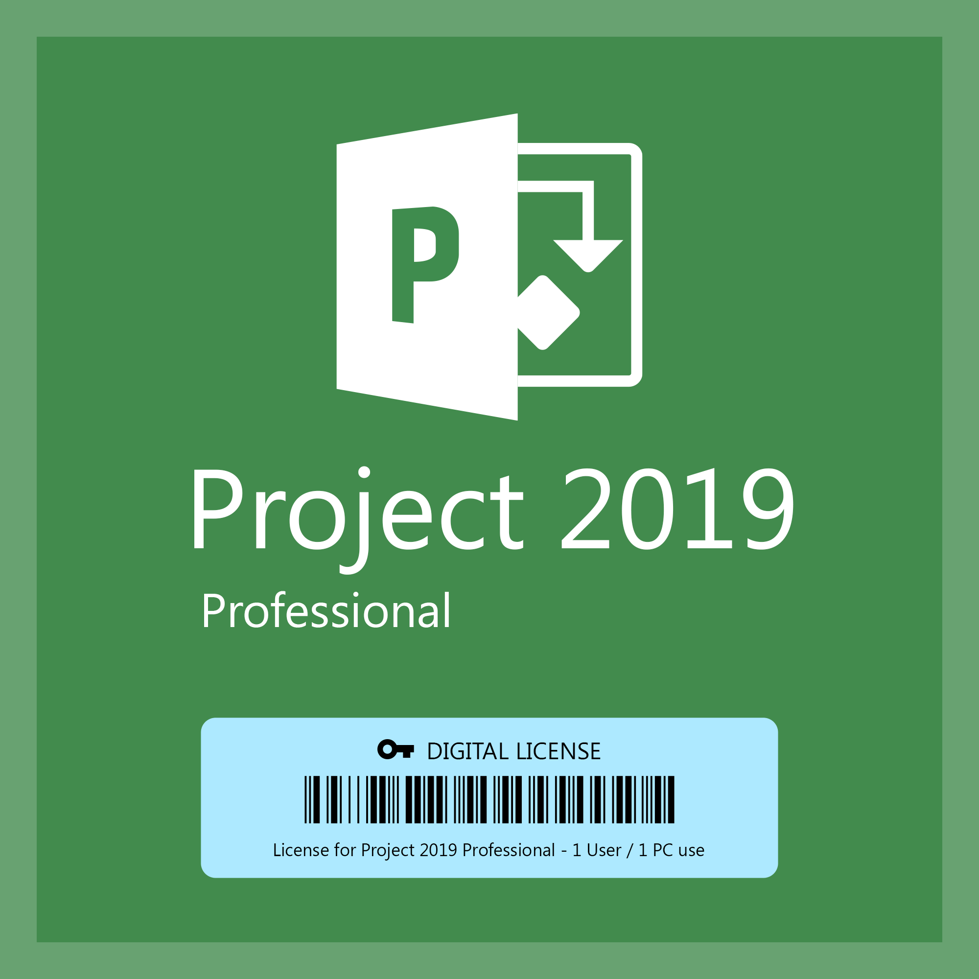 Microsoft Project 2019 Professional - Activation Code