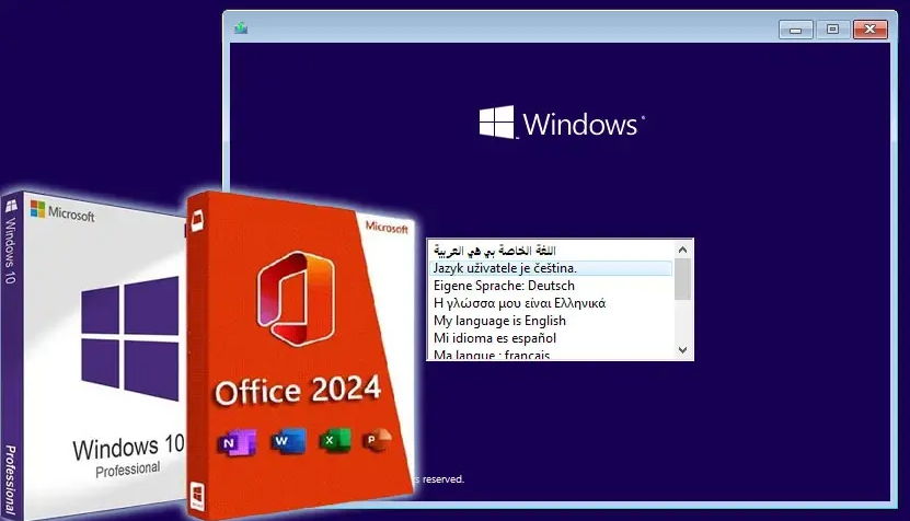 Download Windows 10 Pro With Office 2024 Pro Plus Full Crack