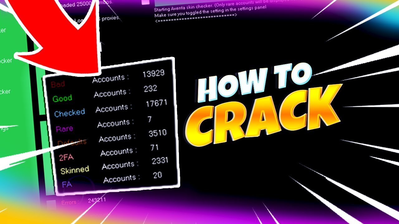 Learn To Crack Your Own Accounts
