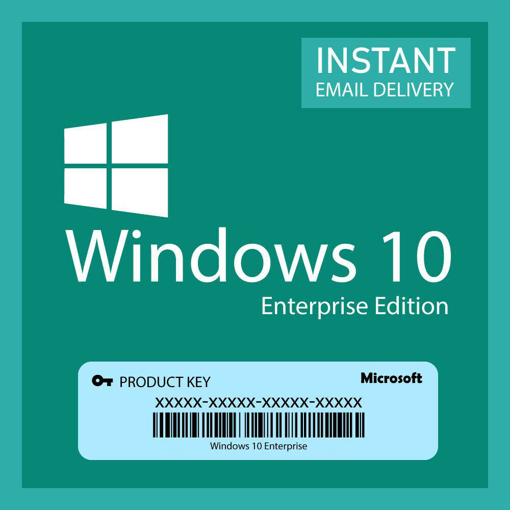 Microsoft Windows 10 Enterprise- Activation Code