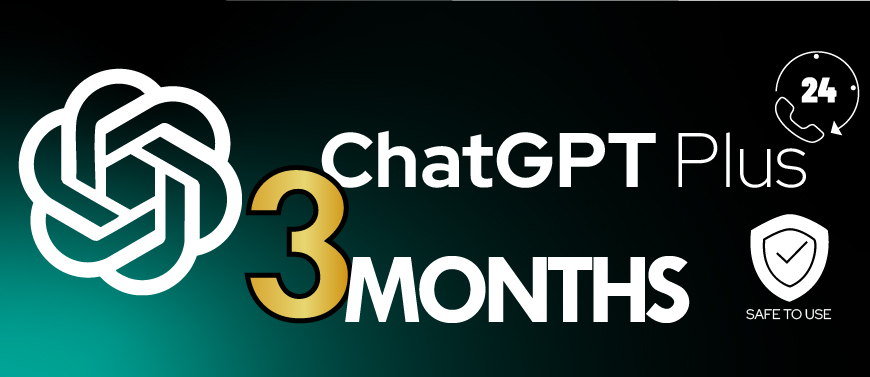 [ 3-months Shared] ChatGPT-5.4 Plus Premium Subscription | 100% Legit and guaranteed!