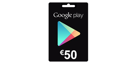 ❂ Google Play Wallet Top-Up 50€ – Ready to Use!