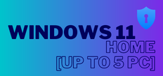 WINDOWS 11 HOME - 5 PC