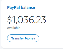 PayPal Account with $1000+ Balance (NO 2FA)