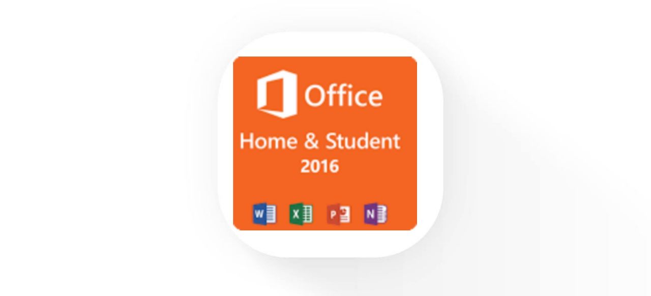 Microsoft Office 2016 Home & Student for Windows 1PC Online activation