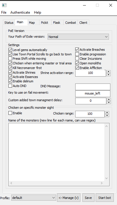 POE 2 Automation Tool for Farming