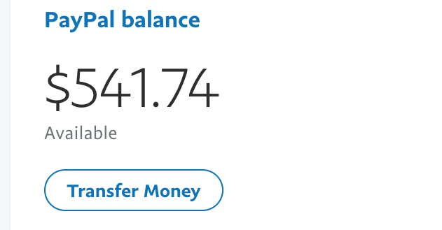 PayPal Account with $500+ Balance