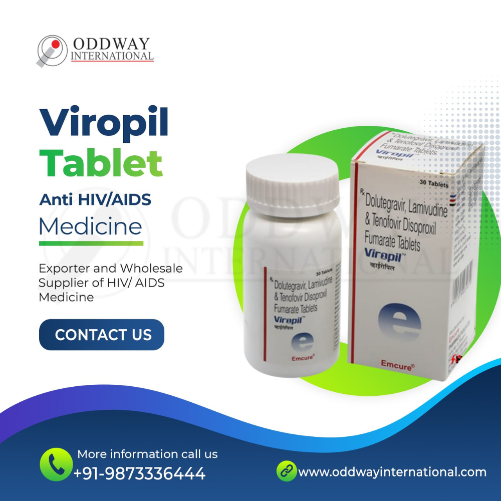 Buy Viropil Tablet Online to Treat HIV