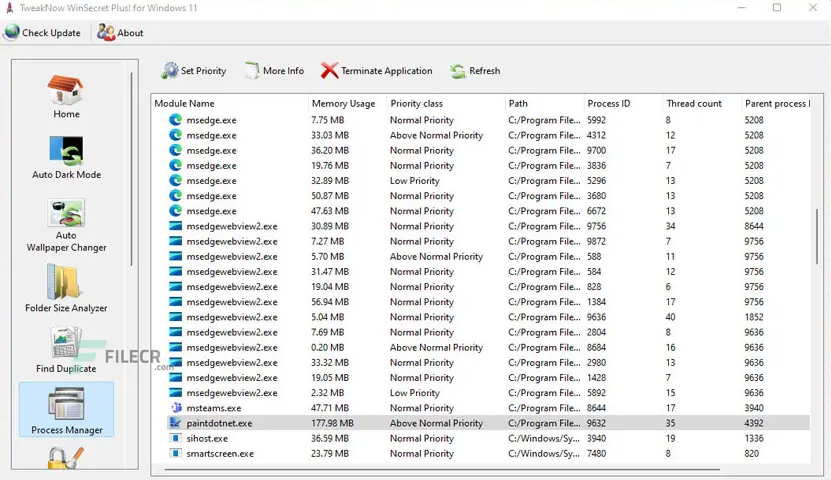 Download TweakNow WinSecret Plus 7.3.0 Full Crack