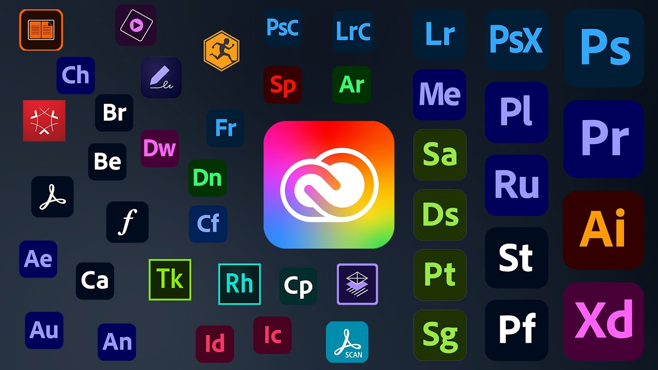 Adobe Creative Cloud All Apps 20+ monthly subscription