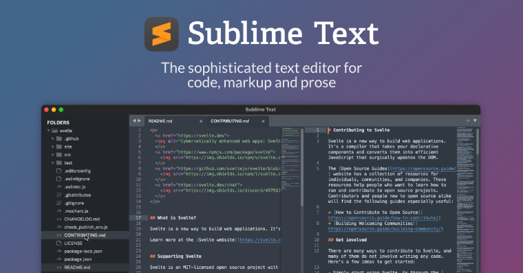 Sublime Text 4 Build 4192 for Mac