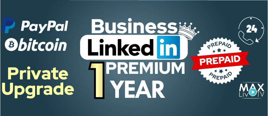 [1-Year - Logins] Linkedin Business Premium | Private Upgrade on your own account.
