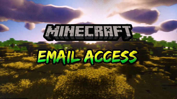 Minecraft Email Acces