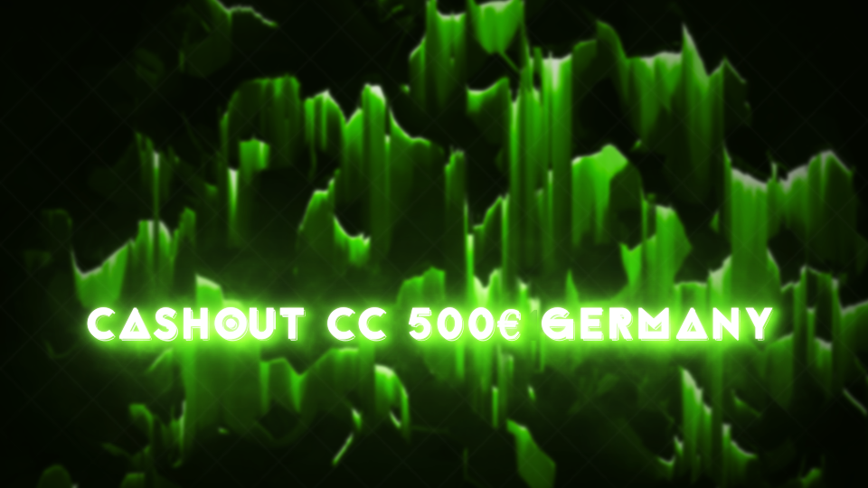 Cashout CC for Stripe --> 500€ Limit guaranteed <-- Region: Germany
