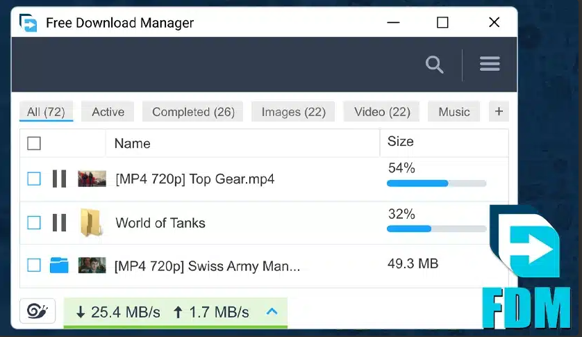 Download Free Download Manager 6.26.0.6142