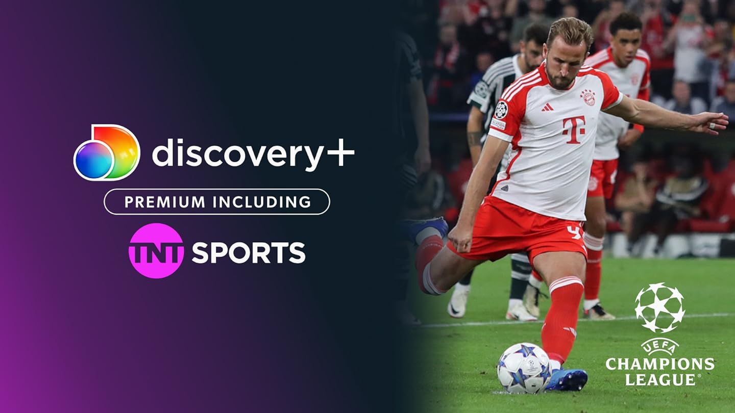 Discovery+ Premium (incl. TNT Sports) (With 4K) [UK]