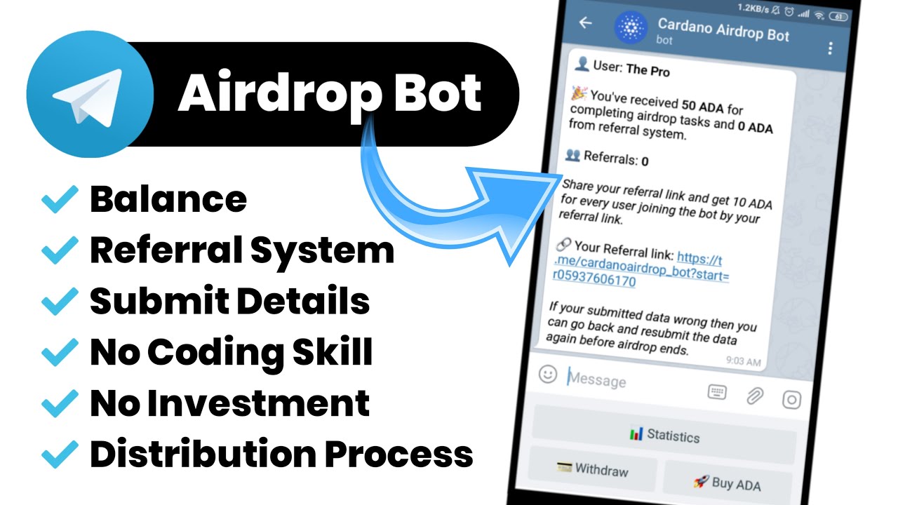Telegram Airdrop Bot [crypto-nft]