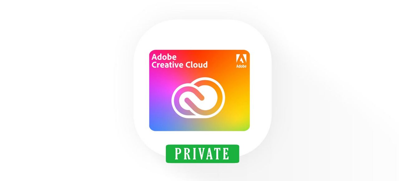 ADOBE Creative Cloud All Apps + 80Gb Cloud | 12 Months 5 PC devices Private account