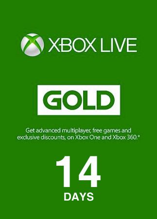 XBox LIVE Gold 14 days, SERIES X|S/One/360 Renewal